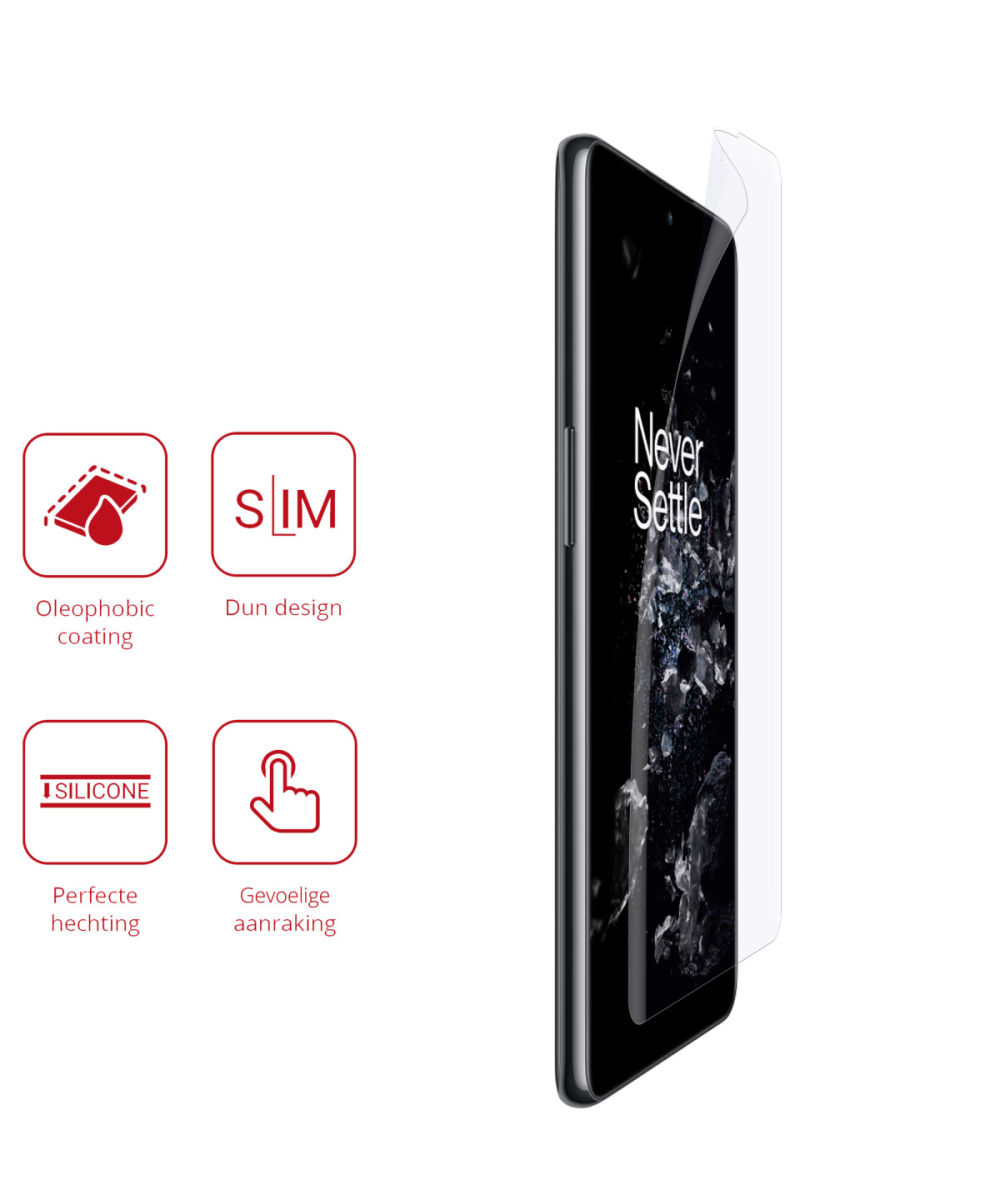 Rosso OnePlus 10T Ultra Clear Screen Protector Duo Pack afbeelding 2