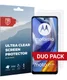 Rosso Motorola Moto E32S Ultra Clear Screen Protector Duo Pack afbeelding 1
