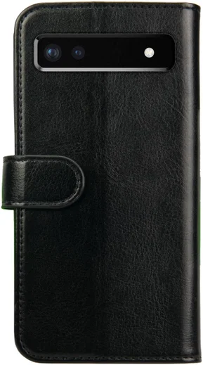 Rosso Element Google Pixel 6a Hoesje Book Cover Wallet Zwart afbeelding 2