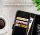 Rosso Element OnePlus 10T Hoesje Book Cover Wallet Zwart afbeelding 5