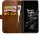 Rosso Element OnePlus 10T Hoesje Book Cover Wallet Bruin