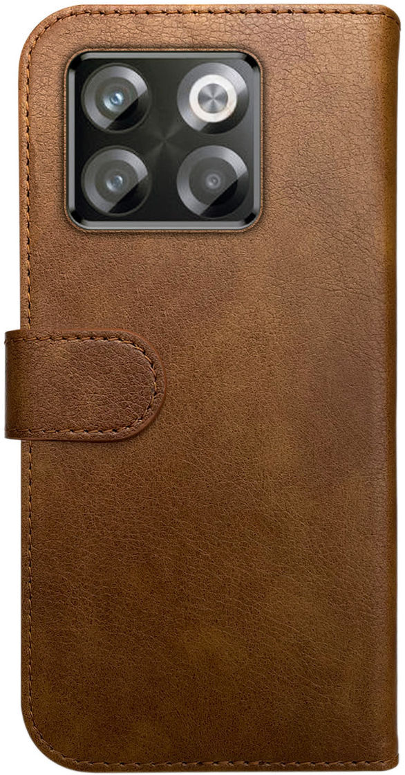 Rosso Element OnePlus 10T Hoesje Book Cover Wallet Bruin afbeelding 2