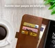 Rosso Element OnePlus 10T Hoesje Book Cover Wallet Bruin afbeelding 5