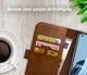 Rosso Element Oppo Reno 7 Hoesje Book Cover Wallet Bruin afbeelding 5