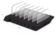 Universeel Oplaad Station 6 Poort USB Oplader 50W Zwart afbeelding 2