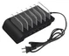 Universeel Oplaad Station 6 Poort USB Oplader 50W Zwart afbeelding 13