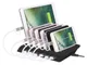 Universeel Oplaad Station 6 Poort USB Oplader 50W Zwart afbeelding 3