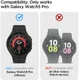 Spigen Liquid Air - Samsung Galaxy Watch 5 Pro Hoesje - Zwart afbeelding 3