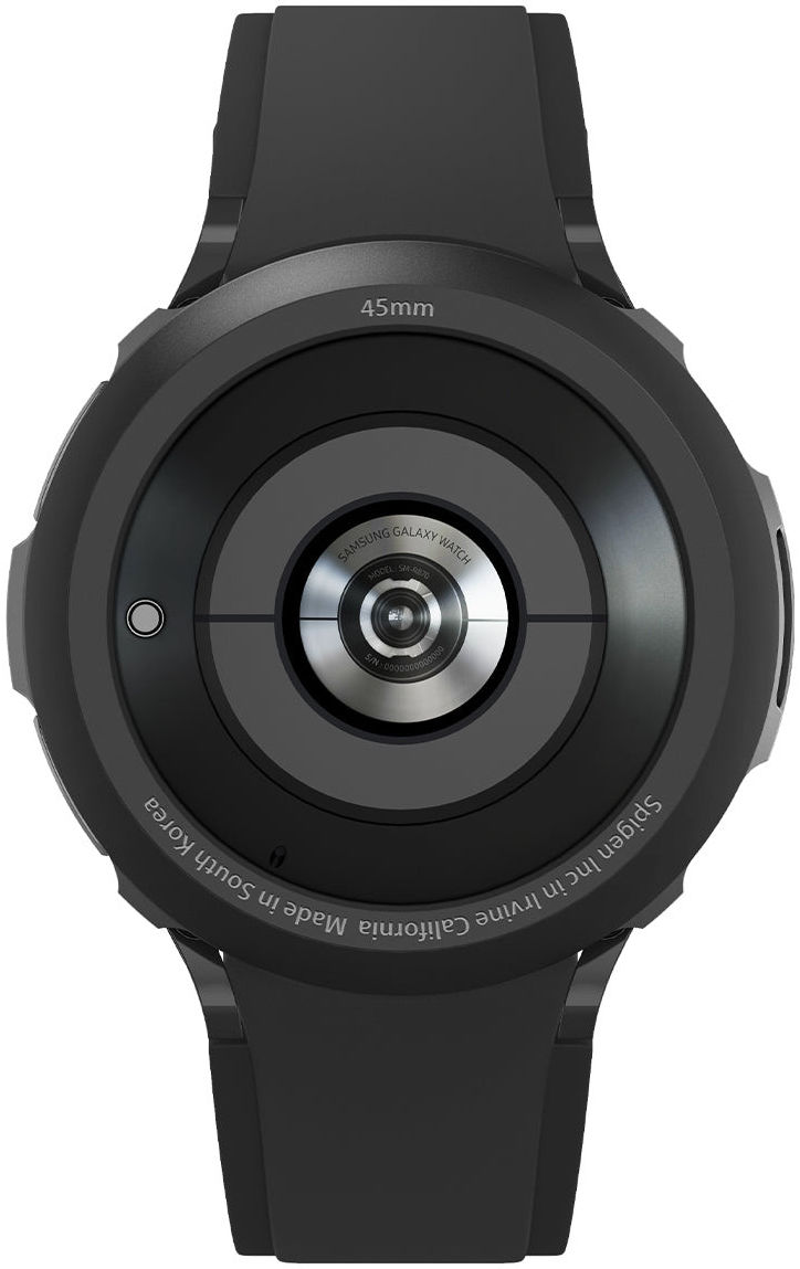 Spigen Liquid Air - Samsung Galaxy Watch 5 Pro Hoesje - Zwart afbeelding 15