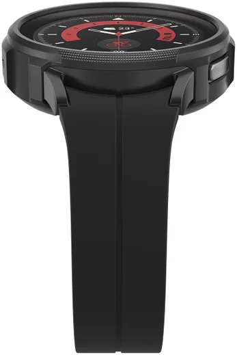 Spigen Liquid Air - Samsung Galaxy Watch 5 Pro Hoesje - Zwart afbeelding 16