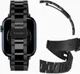 Spigen Modern Fit Apple Watch Bandje - 1-10/SE - 42/41/40/38MM - RVS - Zwart afbeelding 7