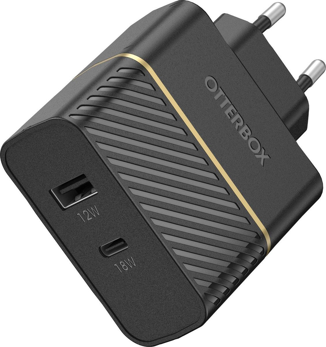 OtterBox Fast Charge PD 3.0 USB/USB-C Oplader 30W Adapter Zwart afbeelding 1