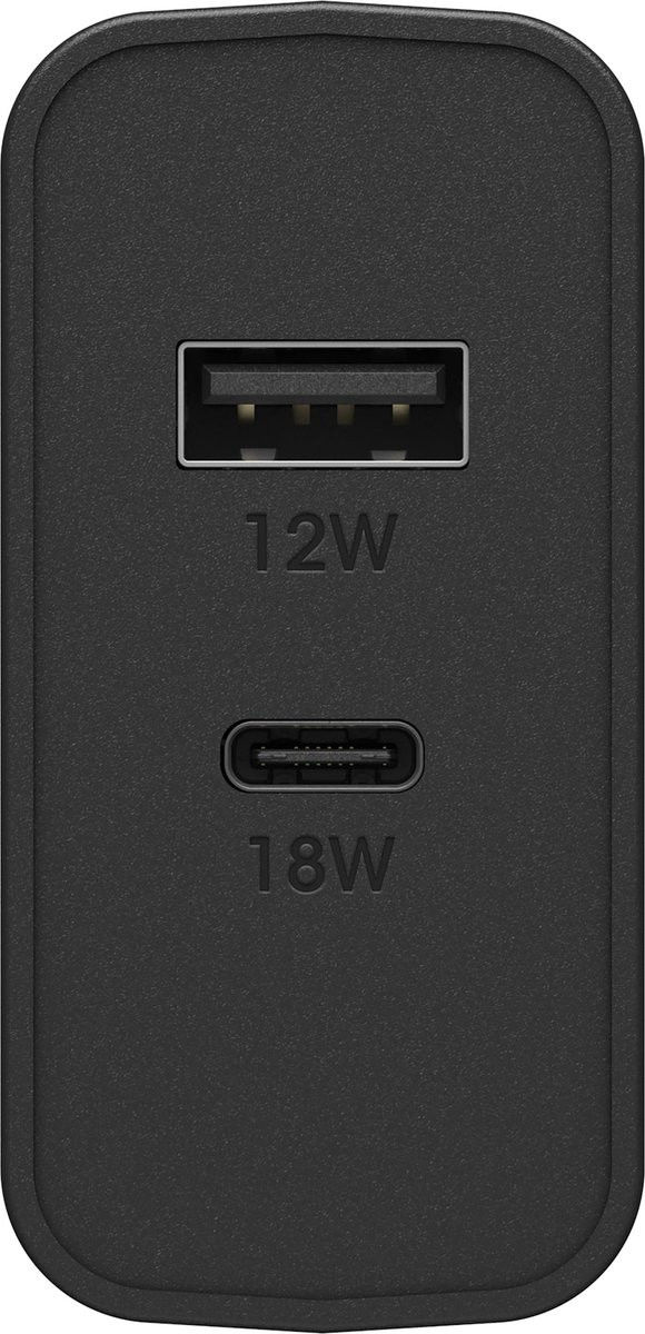 OtterBox Fast Charge PD 3.0 USB/USB-C Oplader 30W Adapter Zwart afbeelding 2