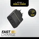 OtterBox Fast Charge PD 3.0 USB/USB-C Oplader 30W Adapter Zwart afbeelding 3