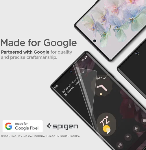 Spigen Film Neo Flex Google Pixel 7 Pro Screen Protector 2-Pack afbeelding 2