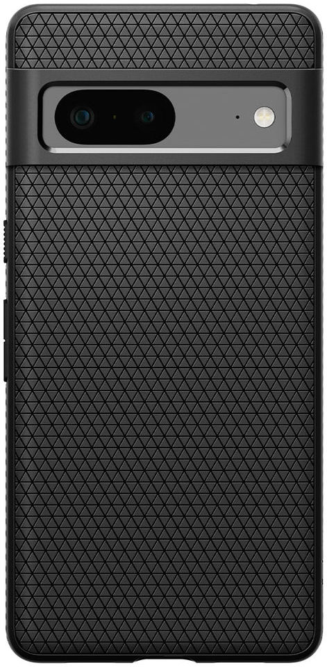 Spigen Liquid Air Google Pixel 7 Hoesje Back Cover Zwart afbeelding 2