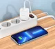 Hoco N27 20W Power Delivery USB-C Snellader + Lightning Kabel 1M Wit afbeelding 5