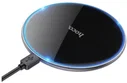 Hoco 15W Draadloze Fast Charge Oplader met USB-C Kabel Zwart