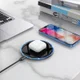 Hoco 15W Draadloze Fast Charge Oplader met USB-C Kabel Wit afbeelding 5