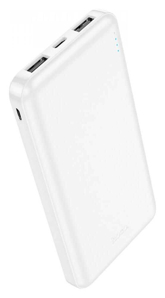 Hoco J100 Ultra Dunne USB Powerbank 10.000 mAh Wit afbeelding 6