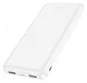 Hoco J100 Ultra Dunne USB Powerbank 10.000 mAh Wit afbeelding 2
