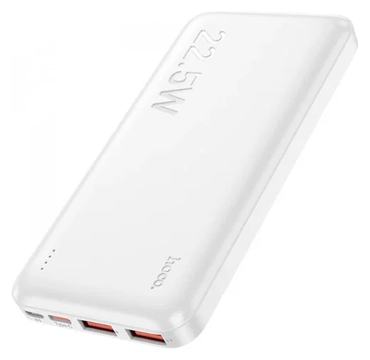 Hoco Powerbank 10.000 mAh Power Delivery en Quick Charge 22.5W Wit afbeelding 2