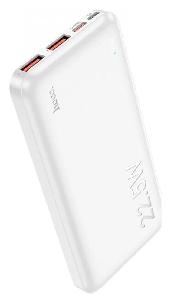 Hoco Powerbank 10.000 mAh Power Delivery en Quick Charge 22.5W Wit afbeelding 1