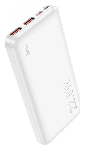 Hoco Powerbank 10.000 mAh Power Delivery en Quick Charge 22.5W Wit afbeelding 1