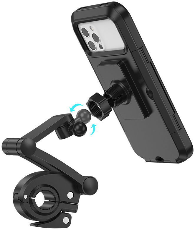 Hoco Waterbestendige Fiets Telefoonhouder Smartphones 4.5 tot 6.7 inch afbeelding 11