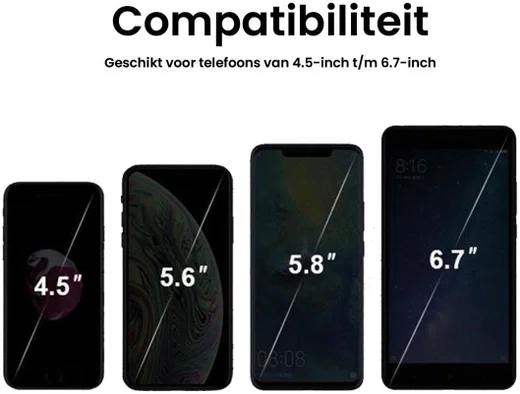 Hoco Waterbestendige Fiets Telefoonhouder Smartphones 4.5 tot 6.7 inch afbeelding 9