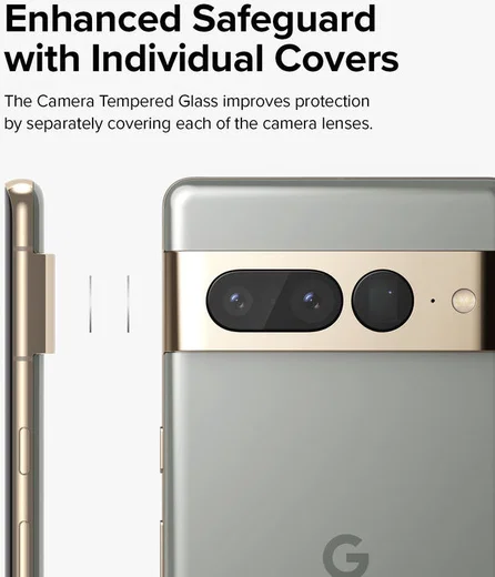 Ringke Google Pixel 7 Pro Camera Protector Glass [3-Pack] afbeelding 3