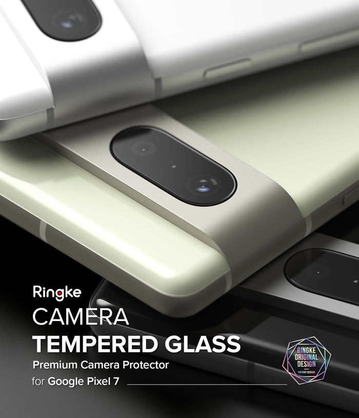 Ringke Google Pixel 7 Camera Protector Tempered Glass [3-Pack] afbeelding 2
