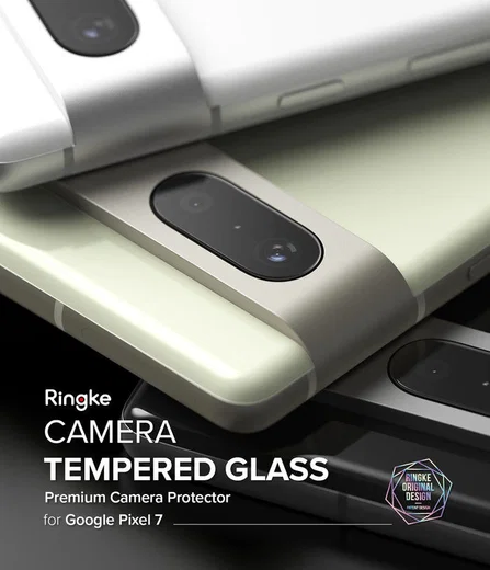 Ringke Google Pixel 7 Camera Protector Tempered Glass [3-Pack] afbeelding 2