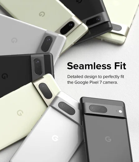 Ringke Google Pixel 7 Camera Protector Tempered Glass [3-Pack] afbeelding 3