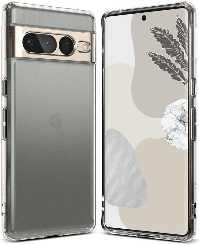 Ringke Fusion Google Pixel 7 Pro Hoesje Back Cover Matte Transparant afbeelding 1