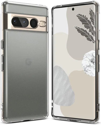 Ringke Fusion Google Pixel 7 Pro Hoesje Back Cover Matte Transparant afbeelding 1