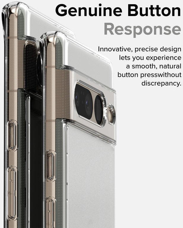Ringke Fusion Google Pixel 7 Pro Hoesje Back Cover Matte Transparant afbeelding 10