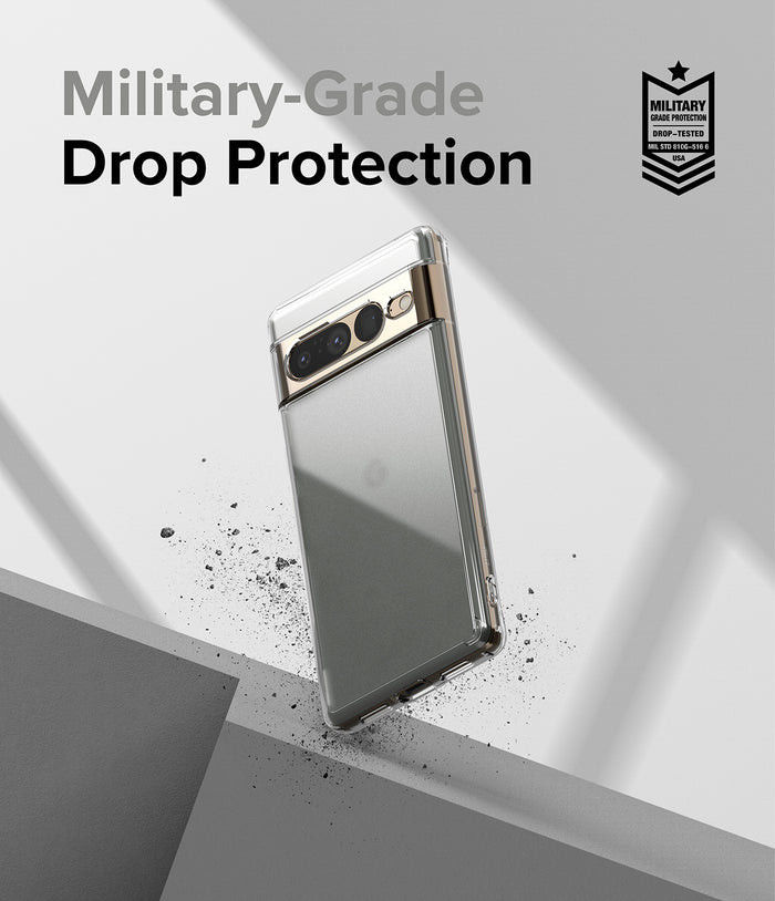 Ringke Fusion Google Pixel 7 Pro Hoesje Back Cover Matte Transparant afbeelding 5