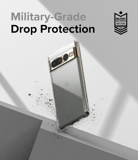 Ringke Fusion Google Pixel 7 Pro Hoesje Back Cover Matte Transparant afbeelding 5