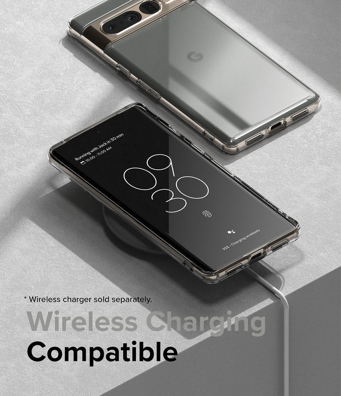Ringke Fusion Google Pixel 7 Pro Hoesje Back Cover Matte Transparant afbeelding 6