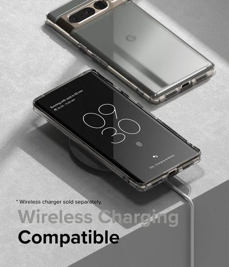 Ringke Fusion Google Pixel 7 Pro Hoesje Back Cover Matte Transparant afbeelding 6