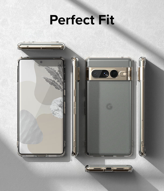 Ringke Fusion Google Pixel 7 Pro Hoesje Back Cover Matte Transparant afbeelding 7
