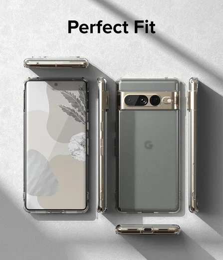 Ringke Fusion Google Pixel 7 Pro Hoesje Back Cover Matte Transparant afbeelding 7