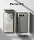 Ringke Fusion Google Pixel 7 Pro Hoesje Back Cover Matte Transparant afbeelding 7