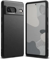 Ringke Onyx Google Pixel 7 Hoesje Flexibel TPU Back Cover Zwart afbeelding