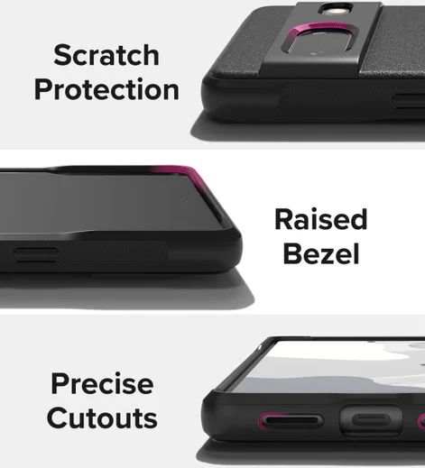 Ringke Onyx Google Pixel 7 Hoesje Flexibel TPU Back Cover Zwart afbeelding 2