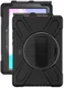 Samsung Galaxy Tab Active4 Pro Hoes met Kickstand en Handriem Zwart afbeelding 1