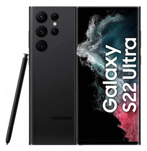 Samsung Galaxy S22 Ultra 128 GB zwart afbeelding 1