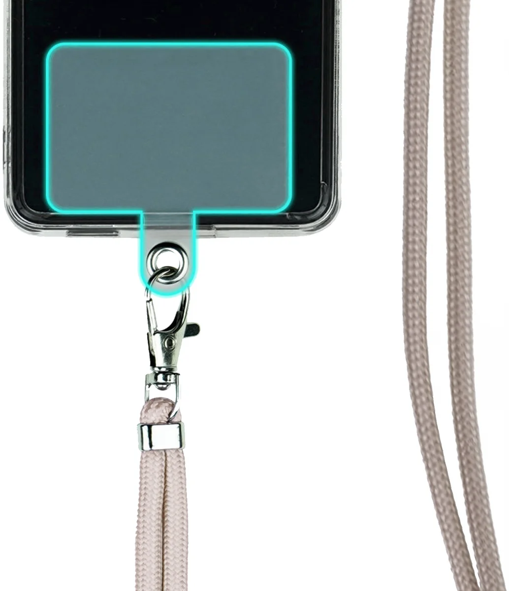 Universeel Telefoon Koord - Verstelbare Smartphone Ketting Roze Goud afbeelding 8
