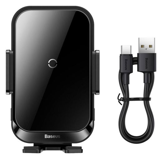 Baseus Halo Ventilatierooster Telefoonhouder met Draadloos Opladen 15W afbeelding 19